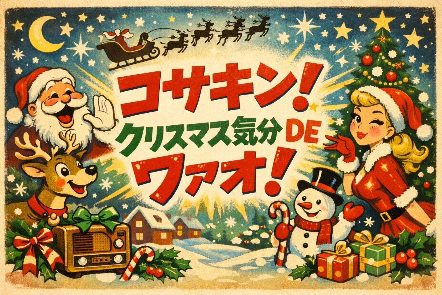 コサキン!クリスマス気分DEワァオ!に参加してきたの巻